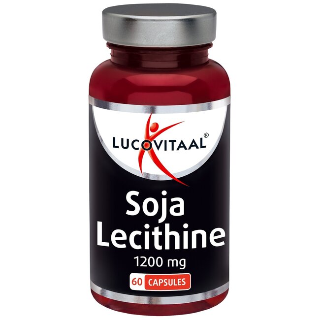 Lucovitaal Lecitina de Soja 1200mg 60 Cápsulas