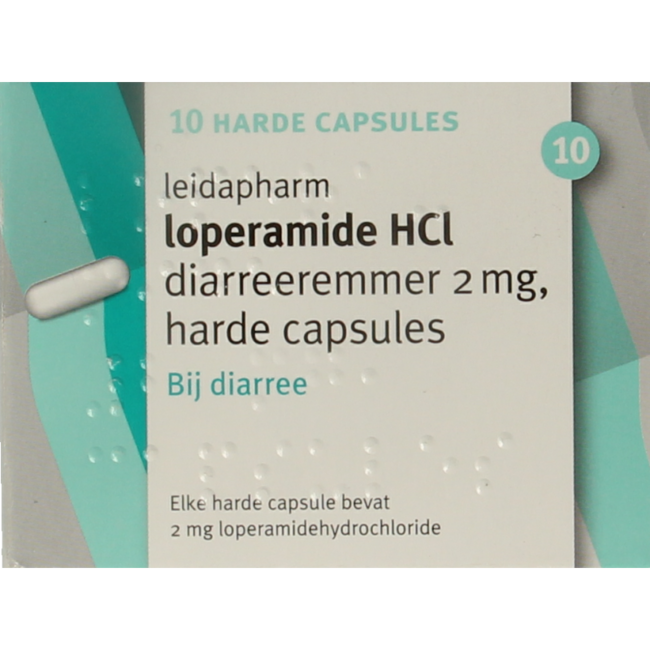 Leidapharm Loperamide 2mg 10 Capsule