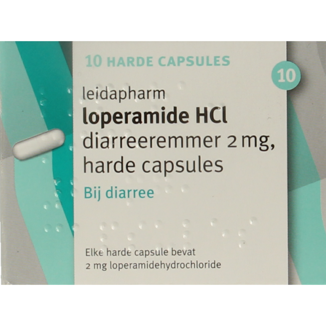 Leidapharm Loperamide 2mg 10 Capsules