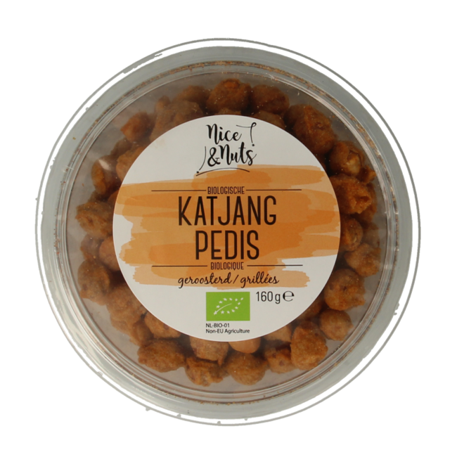 Nice & Nuts Pinda's met katjang pedis geroosterd bio 160 Gram