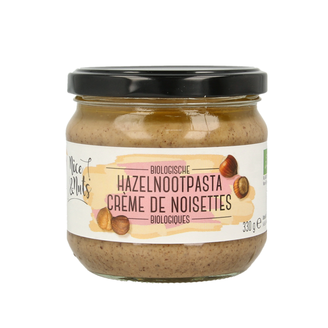 Nice & Nuts Crema de avellanas bio 330 gramos