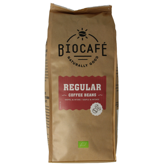 Granos de café ecológicos regular 500 g