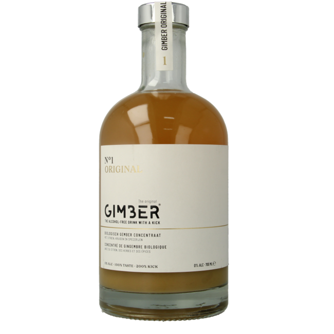 Gimber No. 1 Original Organic Ginger Concentrate 700ml