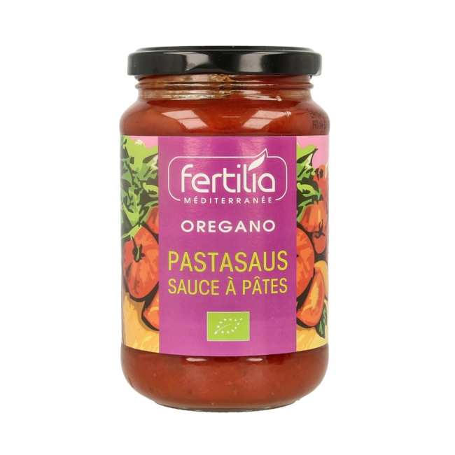 Fertilia Pastasoße Oregano Bio 350 Gramm