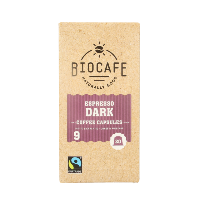 Espresso capsules bio 20 Stuks