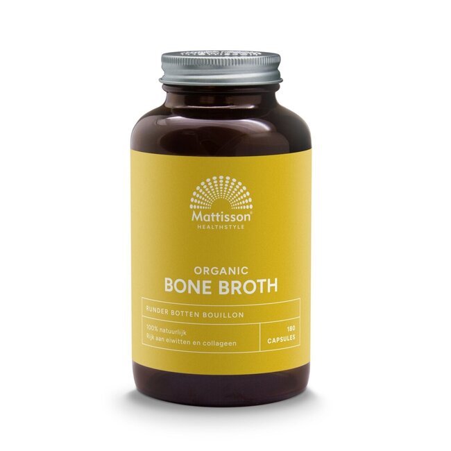 Mattisson Organic Beef Bone Broth 180 Capsules