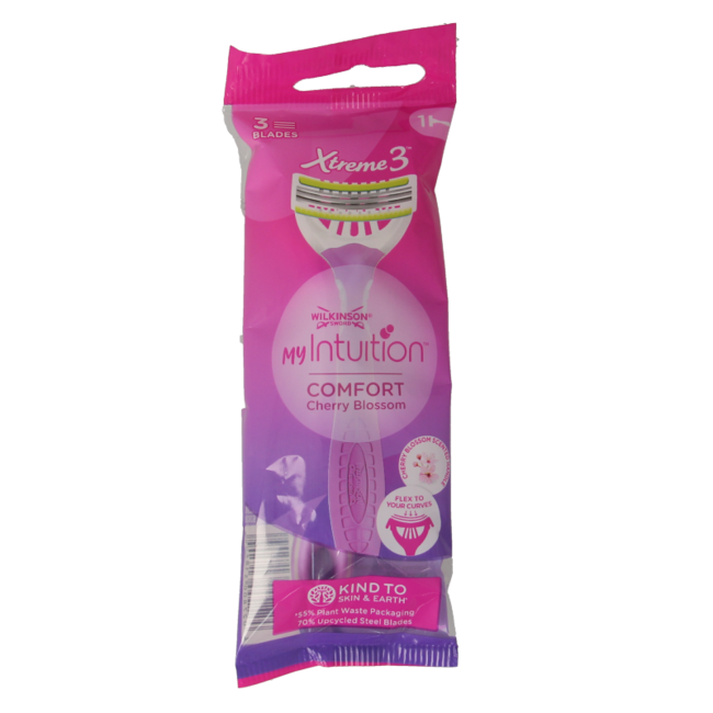 Maquinilla Wilkinson Xtreme III My Intuition, 1 unidad
