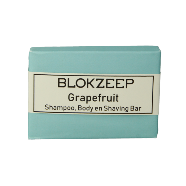 Blokzeep Mydło w kostce do golenia grejpfrut 100 Gram