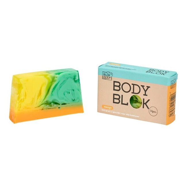 Pastilla de jabón corporal de mango 100 g