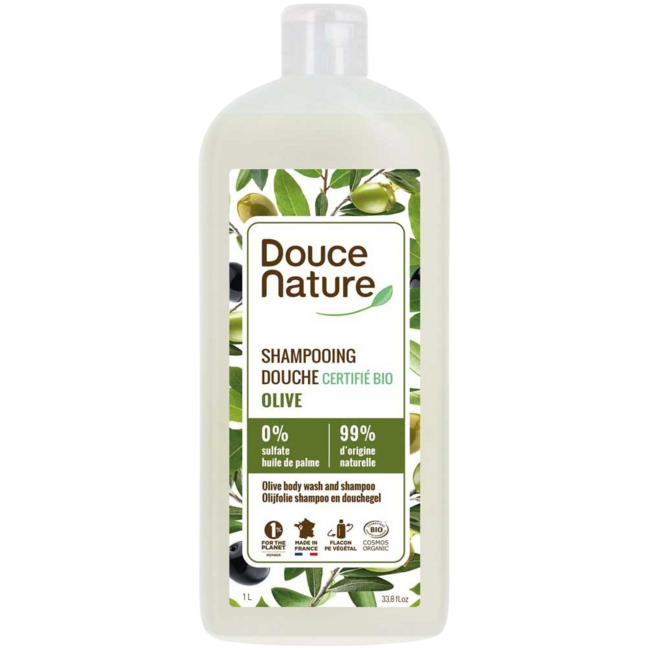 Bagnoschiuma e shampoo all'oliva 1 Litro