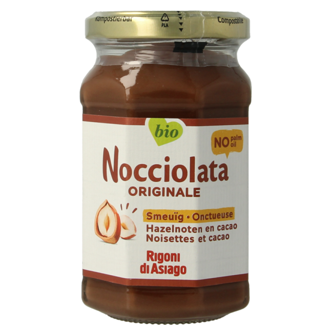 Crema Spalmabile Biologica Cioccolato e Nocciole 250 Grammi