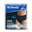Men discreet underwear zwart maat L 10 Stuks