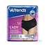 Ropa interior absorbente Lady Discreet negra talla L 10 unidades