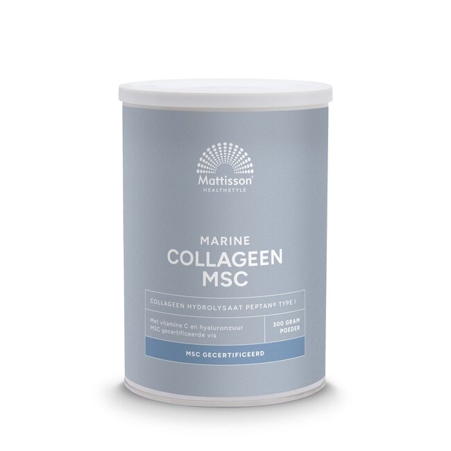 Mélange de poudre de collagène de poisson marin Peptan MSC 300 g