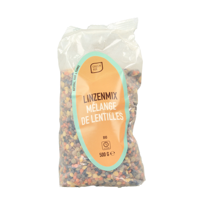 Mix di Lenticchie Biologiche 500 Grammi