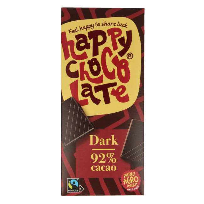 Chocolat noir 92% bio 85 g
