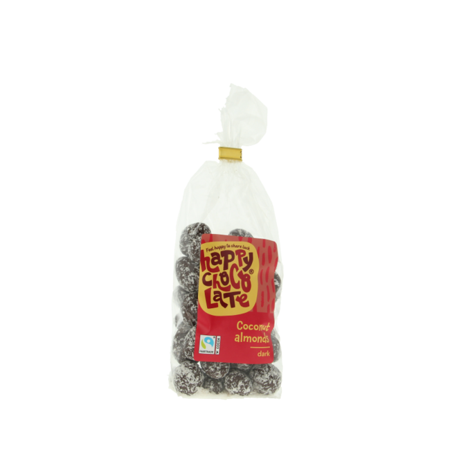Amandes au chocolat noir et noix de coco bio 175 g