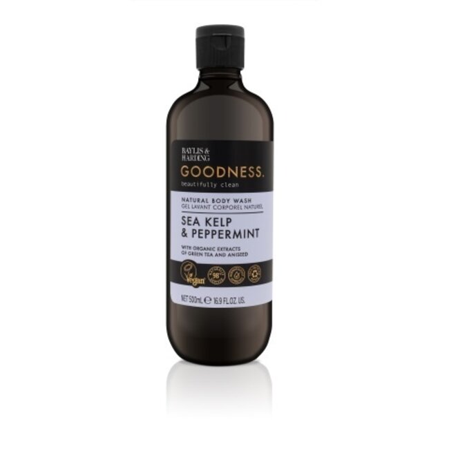 Bagnoschiuma Goodness Alga Marina e Menta Piperita 500 Millilitri