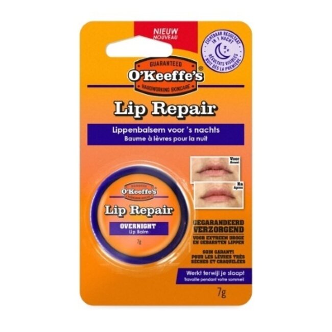 O'Keeffe's Lip Repair Overnight 7 g