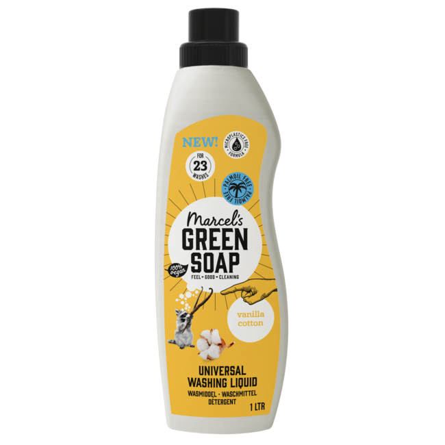 Detergente universal vainilla y algodón 1 litro
