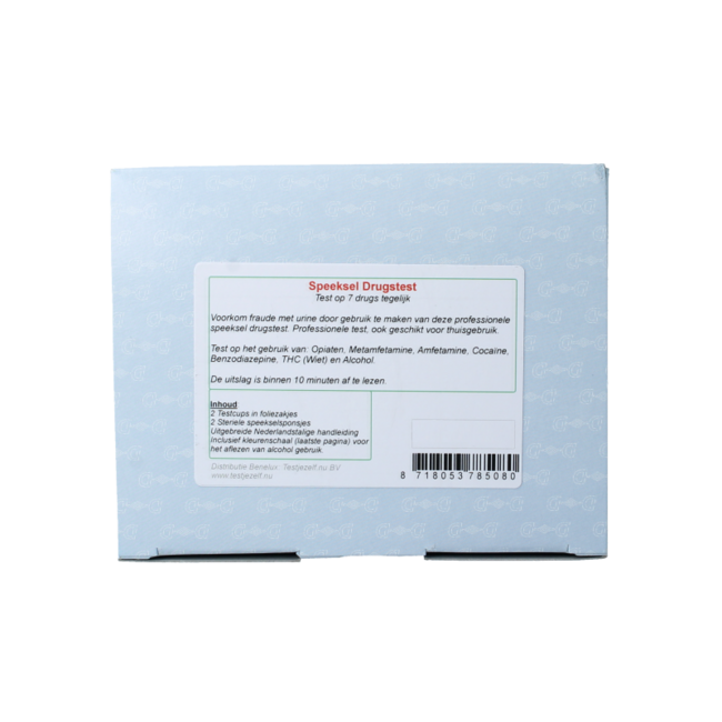 Saliva Drug Test 7 - 2 Pack