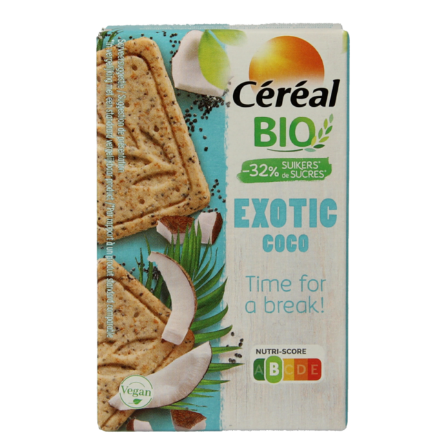 Gesundes exotisches Kokos-Bio 33 Gramm