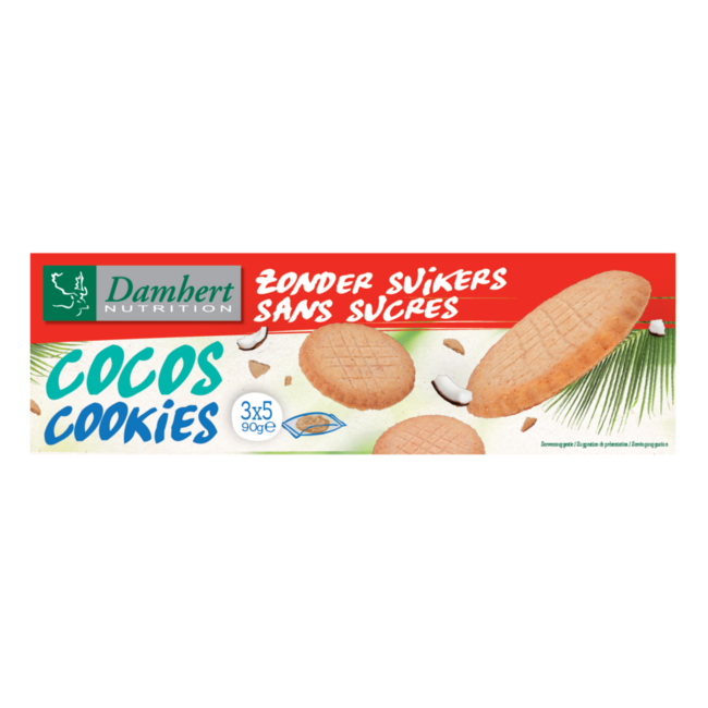 Biscuits à la noix de coco sans sucres 90 g