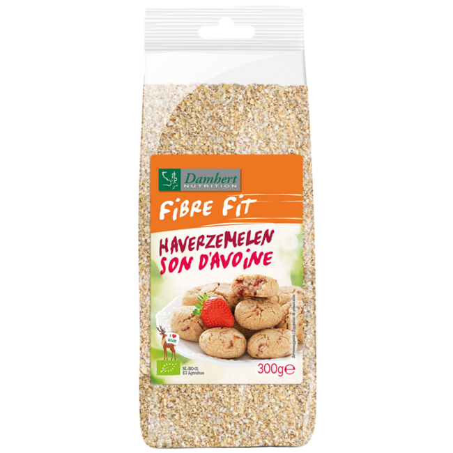 Damhert Fibre Fit Organic Oat Bran 300g