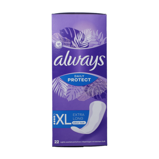 Daily Protect Extra Long Pantyliners 22 Pieces