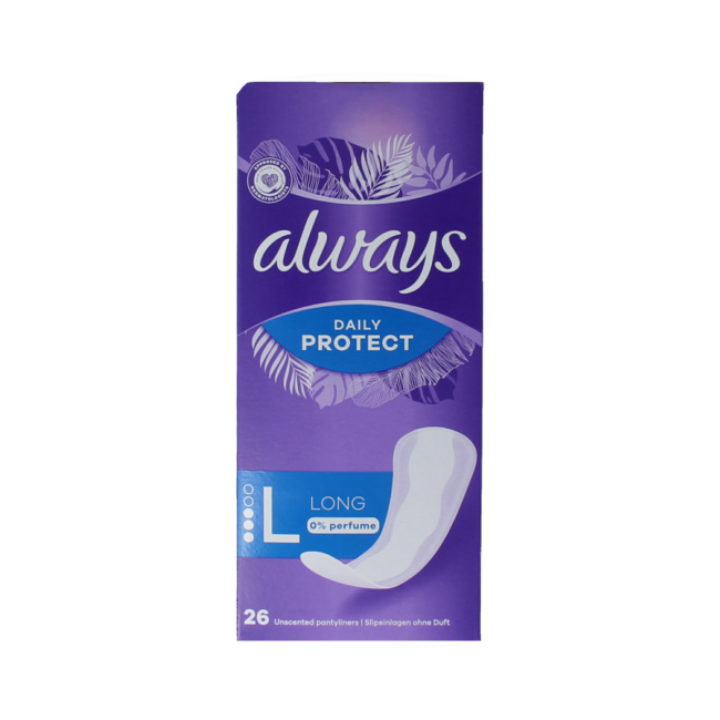 Daily Protect Long pantyliners 26 pack