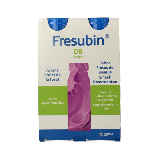 DB drink bosvruchten  200ml 4 Stuks