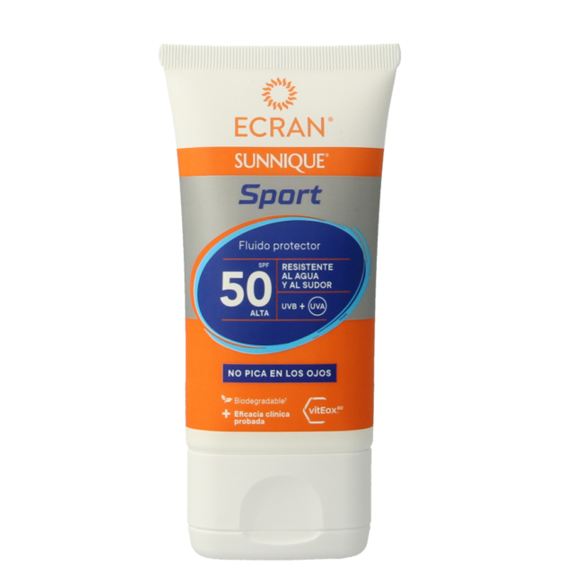 Crème solaire visage sport Sunnique SPF50 40 ml