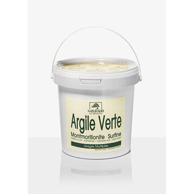 Grüne Tonerde Montmorillon Eimer 1 Kilogramm
