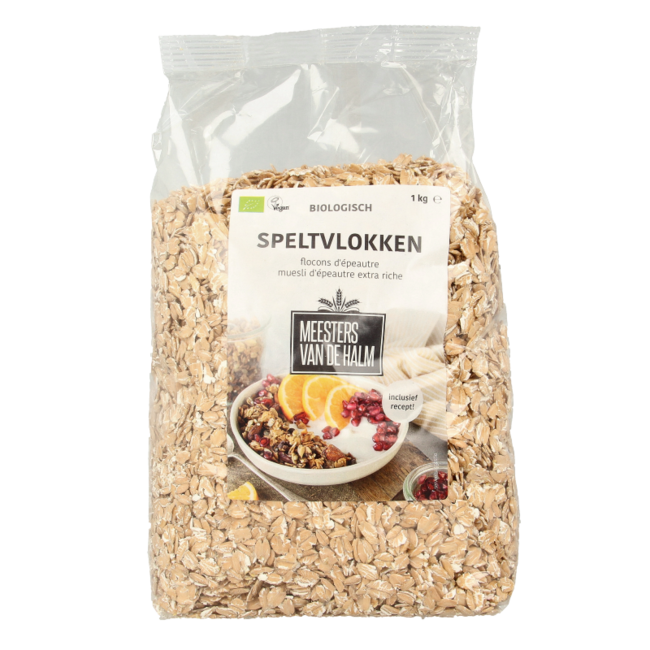 Organic Spelt Flakes 1kg