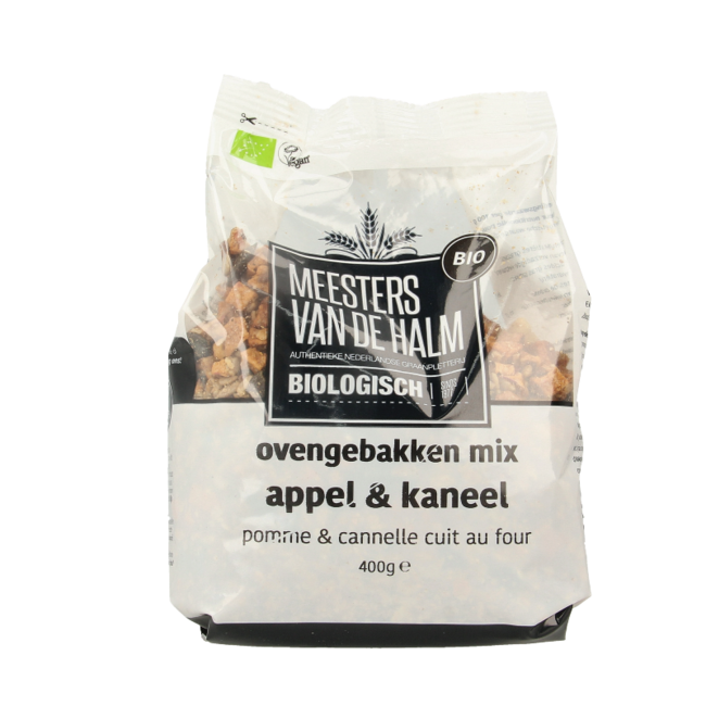 Mix Cotto al Forno Mela e Cannella Bio 400 Grammi