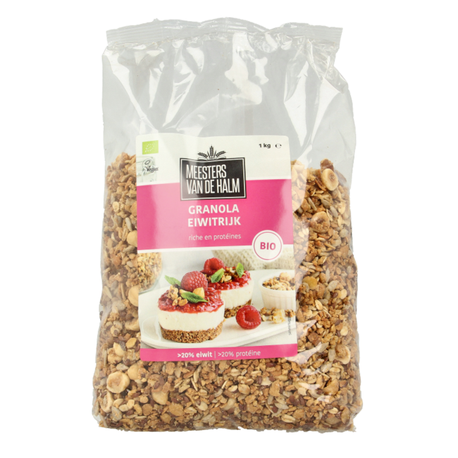 Granola wysokobiałkowa bio 1 Kilogram