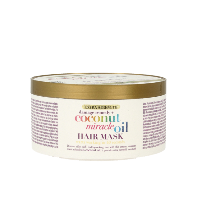 Mascarilla extra fuerte Coconut Miracle Oil para cabello dañado 300 ml