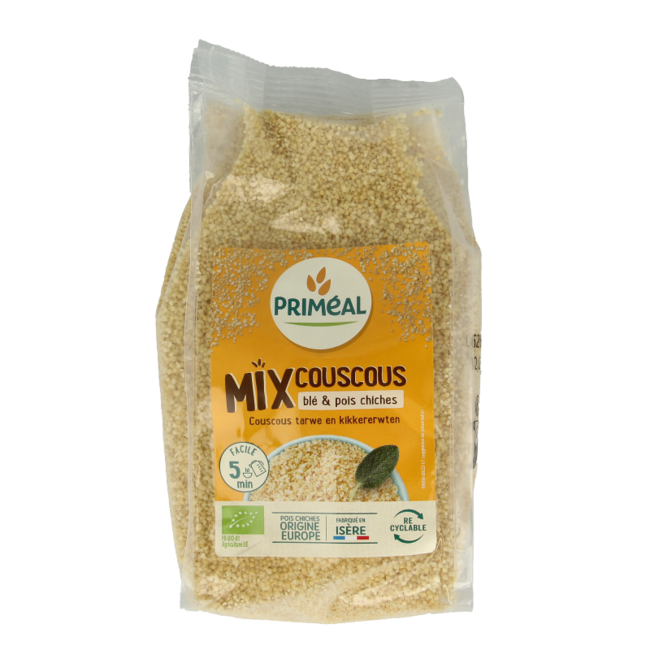 Couscous biologico di grano e ceci 400 Grammi