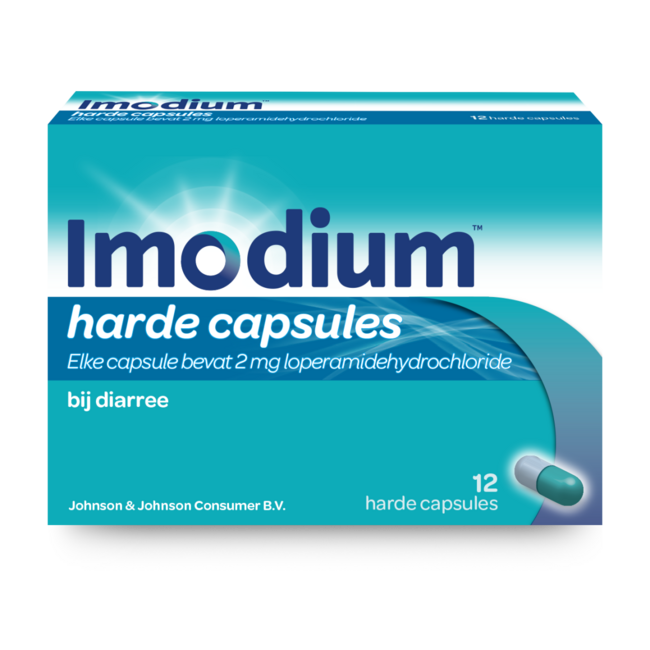 Kapsułki Imodium 2 mg, 12 sztuk