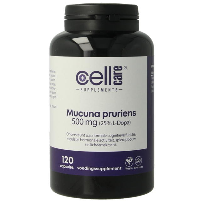 Mucuna pruriens 500mg (25% L-dopa) 120 Capsule