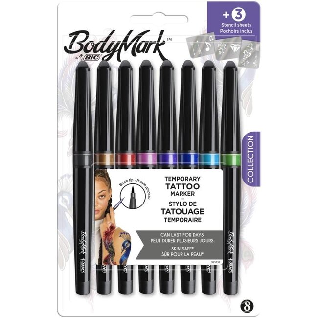 Tattoo Marker 8+3, 1 Set