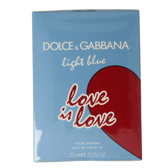 Light Blue Love Is Love Men Eau de Toilette 75ml
