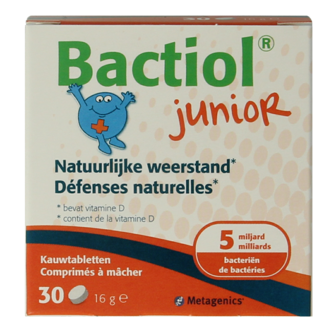 Bactiol junior chew 30 Chewable Tablets