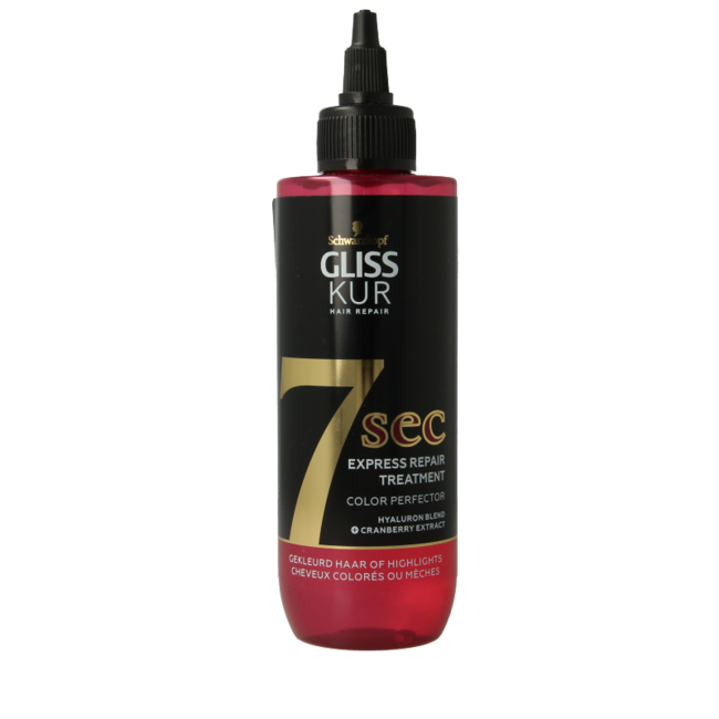 Gliss Kur 7 Sec Express Repair Color Perfector 200 Milliliter