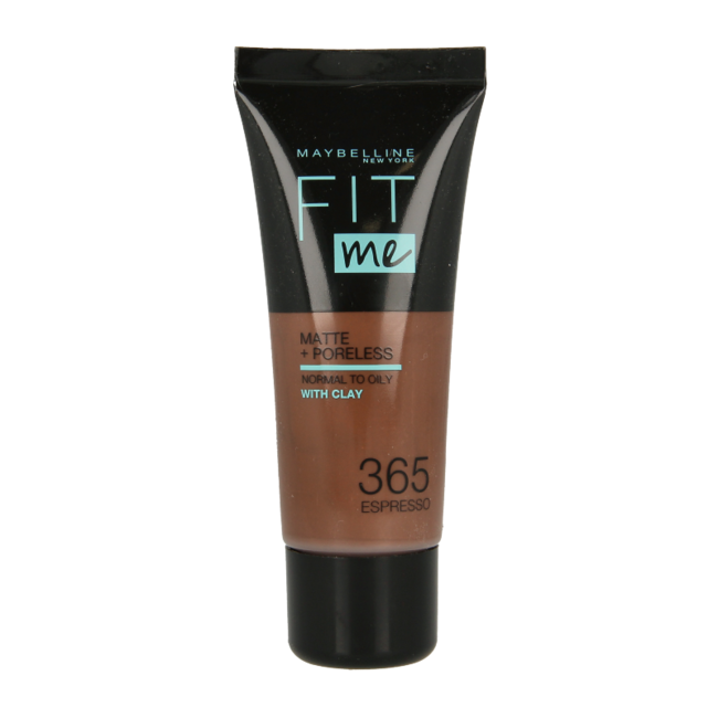 Podkład Fit Me matujący i minimalizujący pory 365 Espresso, 1 sztuka