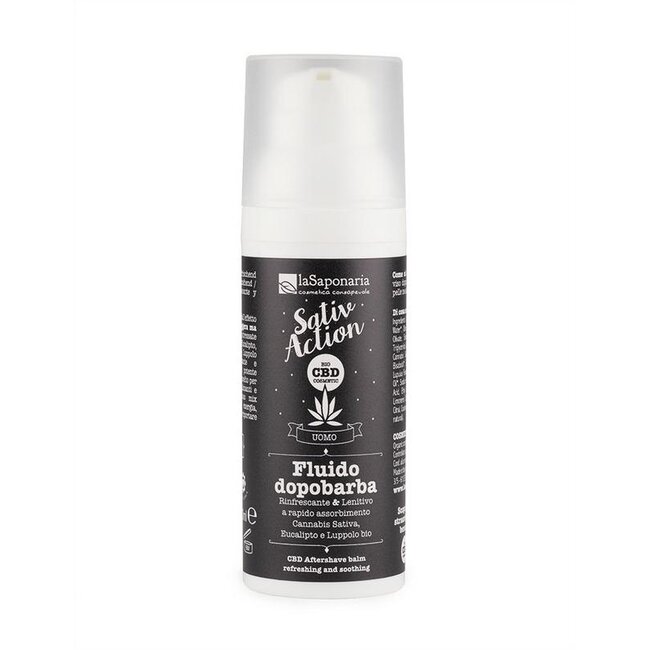 Baume après-rasage bio Sativ Action au CBD 50 ml
