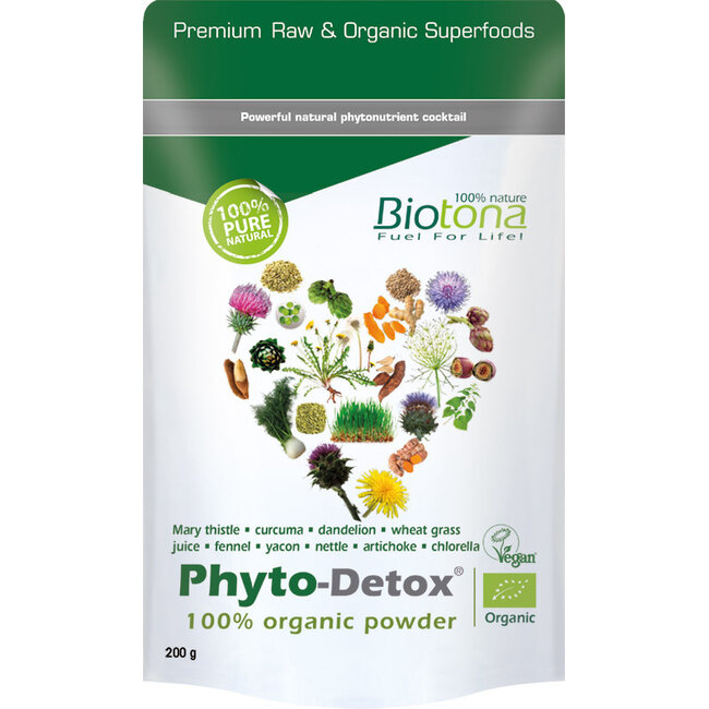Phyto-detox bio polvo orgánico 200 g