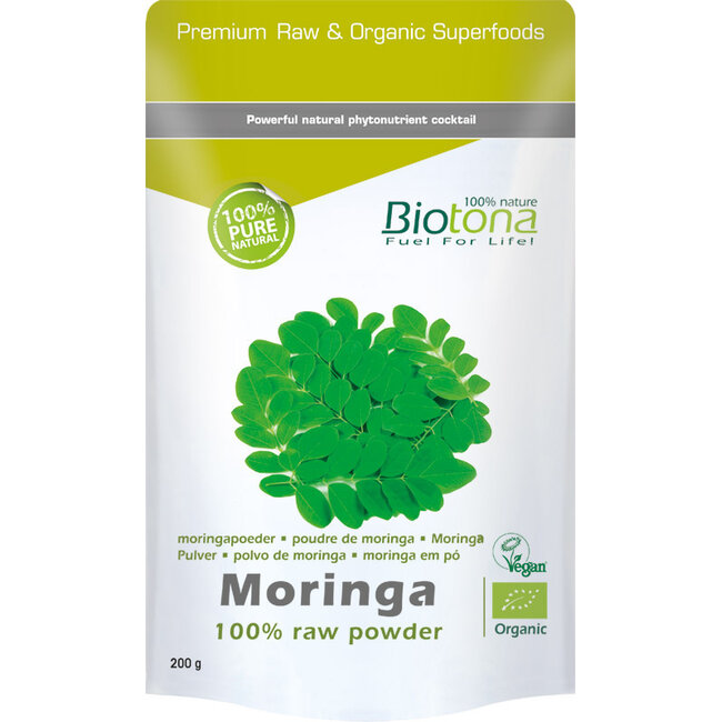 Poudre de moringa bio brute 200 g