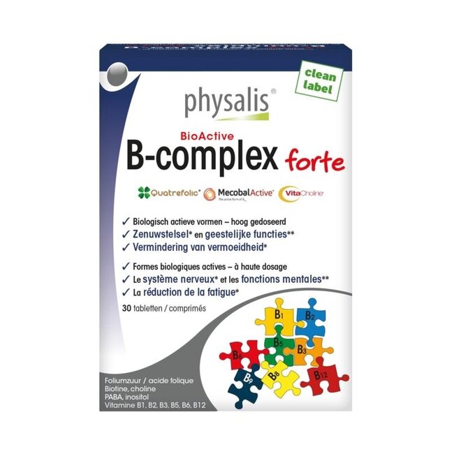 B-Complex forte 30 comprimidos
