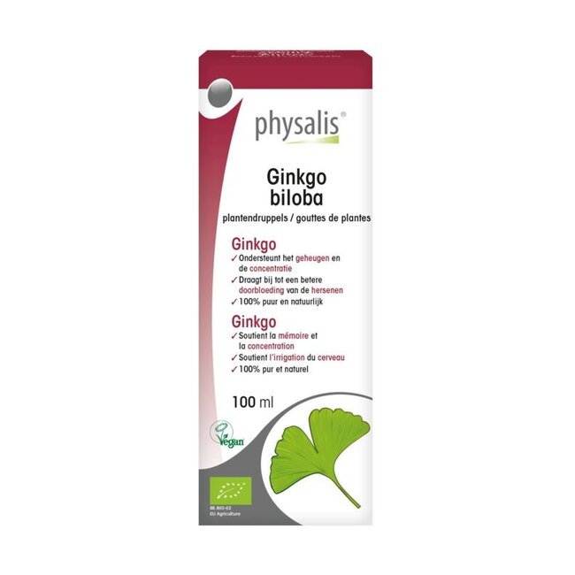 Organic Ginkgo Biloba 100 ml